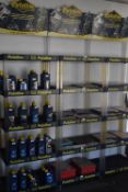 *Three 68x46cm x 175cm tall Sections of Five Tier Plastic Shelving (contents not included,