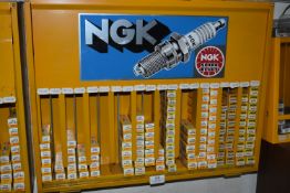 *Shelf of ~100 NGK Spark Plugs