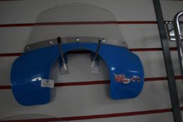 *Classic Scooter Visor Bib in Blue