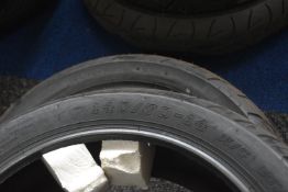 *Two Tyres: Anlas 140x70x14, Bridgestone 140x70x14