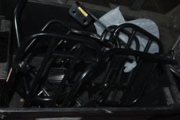 *Tub of Various Luggage Holders