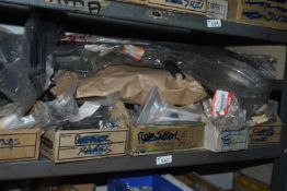 *Contents of Shelf to Include Various Suzuki and Other Motorcycle Parts