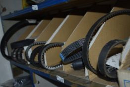 *Contents of Shelf to Include Various Belts