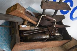 *Box of Various Old Tools
