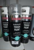 *3x Simoniz Gloss Black Tough Paint