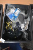 *Box of Helmet Visor Fixings, Side Caps, etc.