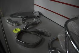 *Contents of Shelf to Include Assorted Chrome Embellishments for Vespas