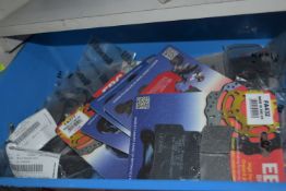 *Contents of Shelf to Include Various Brake Pads, Pedals Brackets, etc.