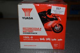 *Yuasa Motorbike Battery YB5LB (new)
