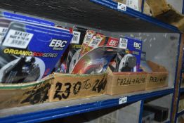 *Contents of Shelf to Include Various Brake Discs Pads