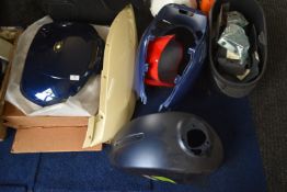 *Assorted Motorbike Plastic Covers Including Suzuki Rear Panier Box, Side Panels, etc.