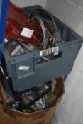 *Box of Graded Brake Hoses, and a Box of Various Brackets