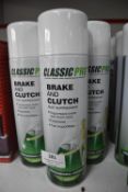 *4x 500ml of Brake & Clutch Dust Suppressant