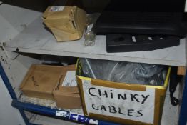 *Contents of Shelf to Include Various Cables