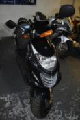 Suzuki Katana 49cc Scooter, with Keys and Old Document