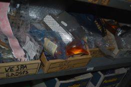 *Contents of Shelf to Include Piaggo Indicators, etc.