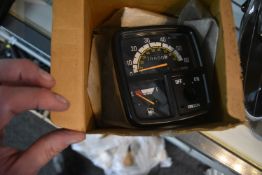 *Yamaha T80 Speedometer and Fuel Gauge Assembly 1986 Era