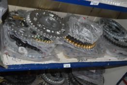 *Contents of Shelf to Include Various Sprockets