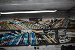 *Contents of Shelves to Include Various Suzuki and Other Service Manuals