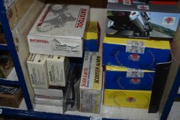 *Contents of Shelf to Include Various Motorcycle Alarms and Security Systems