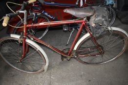 *Vintage Phillips Bicycle with 5 Speed Sturmey Archer Gears and Brooks Saddle