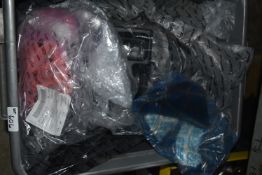 *Tub of Various Motorcycle Parts and Accessories