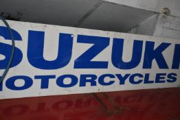 *Suzuki Motorcycle Sign