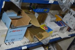 *Contents of Shelf to Include Various Regulator, Parts, Starter Motor, etc.