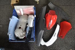 *Basket of Various Plastic Panels (basket not included)