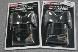 *Two Pairs of Bike It Universal LED Indicators