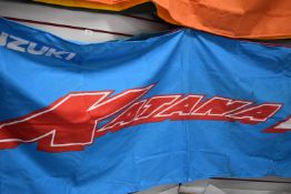*Three Assorted Suzuki Banners