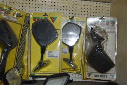*Contents of Shelf to Include Motorcycle Mirrors