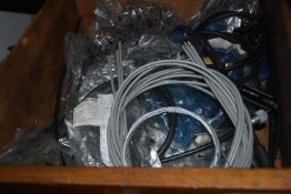 *Contents of Drawer to Include Various Cables