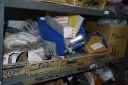 *Contents of Shelf to Include Various Suzuki and Other Motorcycle Parts