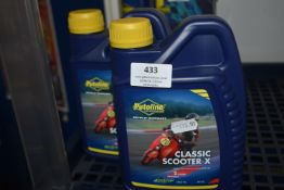*2x 1L of Putoline Oil Classic Scooter X Oil
