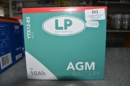 *LP Motorbike Battery YTX12BS (new)