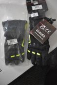 *Pair of Viper Rider Shadow 10 Motorbike Gloves Size: 2/S