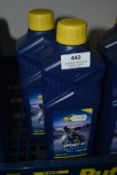 *2x 1L of Putoline Sport 4R Four Stroke Oil