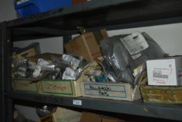 *Contents of Shelf to Include Various Kawasaki and Other Motorcycle Parts