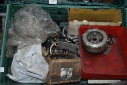 *Various Motorbike Parts, Stater, Clutches, Carburettors, etc. (box not included)