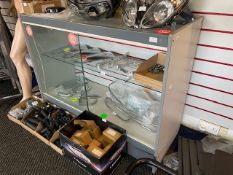 *Display Cabinet 95cm tall x 50x126cm (contents not included, collection by appointment)