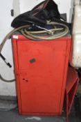 *Red Tool Cabinet and Contents