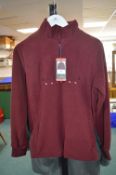 *Nautica Lady's Burgundy Fleece Top Size: M
