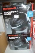 *Two Honeywell Turbo Force Fans (salvage)
