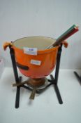Vintage Le Creuset Fondue Set