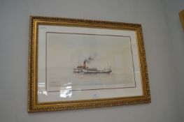 Dave Bell Singed Print of Lincoln Castle