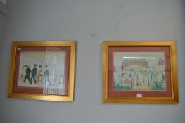 Two Framed L.S. Lowry Prints