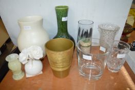 Assorted Vases etc.