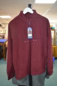 *Nautica Lady's Burgundy Fleece Top Size: L