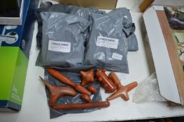 *Six 6pc Reflexology Wooden Massage Tools